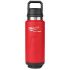 MLW48-22-8397R image(0) - Milwaukee Tool PACKOUT 36oz Insulated Bottle with Chug Lid
