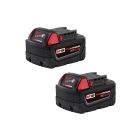 MLW48-11-1852 image(0) - Milwaukee Tool M18 REDLITHIUM&trade; XC5.0 Extended Capacity Battery Two Pack