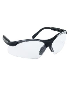 SAS541-0000 image(0) - SAS Safety Sidewinders Safe Glasses w/ Black Frame and Clear Lens in Polybag