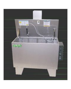 FNTEM80-461 image(0) - Fountian Industries 80 Gallon Heated Agitating Lift Parts Washer - 460 volt