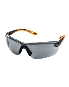 Sellstrom - Safety Glasses - XM310 Series - Smoke Lens - Black/Orange Frame - Hard Coated
