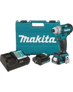 MAKDT04R1 image(0) - Makita 12V CXT 2.0 Ah Brushless Cordless Imp Driver Kit