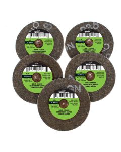 FOR71601 image(0) - Forney Industries Quick Change Sanding Disc, 36 Grit, 2 in (5-pack of Forney 71743)