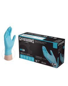 Ammex Corporation Gloveworks Nitrile Powder Free Gloves XXL