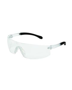 Sellstrom - Safety Glasses - XM330 Series - Amber Lens - Clear/Black Frame - Hard Coated