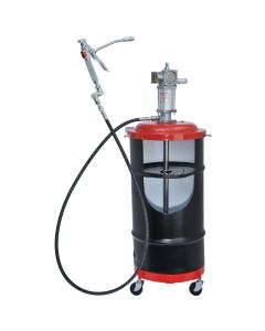LIN6917 image(2) - Lincoln Lubrication Portable Air Operated 50:1 Pneumatic Double Acting Barrel Pump