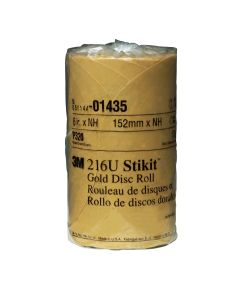 3M GOLD DISC ROLLS STIKIT P320G 6IN 175/ROLL