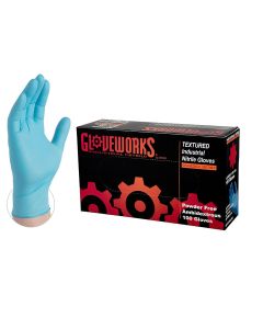 Ammex Corporation Gloveworks Nitrile Powder Free Gloves M
