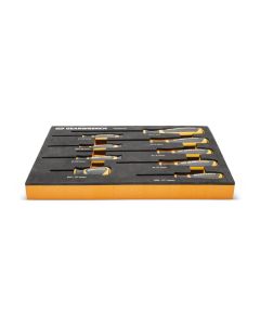 KDTGWMSSCRPH image(1) - 9 Piece Phillips Dual Material Screwdriver Set in Foam Storage Tray
