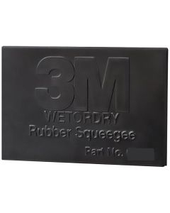 MMM5518 image(1) - 3M Wetordry&trade; Rubber Squeegee, 05518, 2 in x 3 in, 50 Count