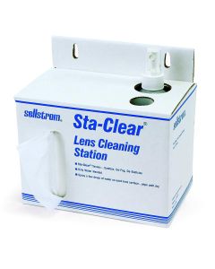 Sellstrom -  Lens Cleaning Cardboard station (1000 tissues and spray bottle)