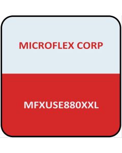 Microflex ULTRASENSE EC NITRILE GLOVES XXL 100PK