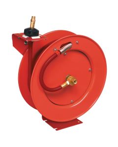 LIN83754 image(1) - Lincoln Lubrication Value Series Air and Water 50' x 1/2" Retractable Hose Reel