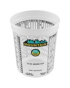MTN4202 image(1) - Mountain DISPOSABLE QUART MIXING CUP (100/CS)