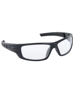 SAS5510-01 image(0) - VX9 Safety Glasses w/ Black Frame / Clear Lens (in Polybag)