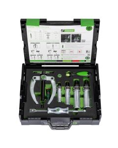 KQTK-22-B image(0) - Kukko Quality Tools Internal Bearing Extractor Set with Counterstay and Slide Hammer