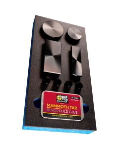 Do you already have a Slide Hammer and want to get into GPR? No problem this is the kit for you! The Cold Adhesive Glue Pad Set with Mammoth Tar DF-CGS72 is a lightweight kit that is a great way for auto body professionals to quickly and safely move large