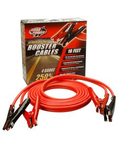 Coleman Cable CABLE BOOSTER 16' 4GA TGWIN RED