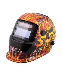 FPW1441-0088 image(1) - Firepower Firepower Auto-Darkening Helmet - Fire & Skull