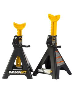 OME32128 image(0) - 12 Ton double locking ratchet style jack stands