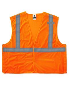 8215BA L/XL Orange Type R Class 2 Breakaway Mesh Vest