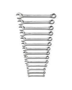 GearWrench 14 PC FULL POLISH COMB WRENCH SET 6 PT METRIC
