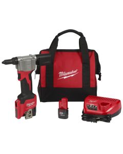 MLW2550-22 image(1) - Milwaukee Tool M12&trade; Rivet Tool Kit