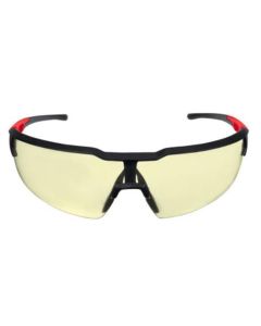 MLW48-73-2100 image(1) - Milwaukee Tool Safety Glasses with Yellow Anti-Scratch Lenses