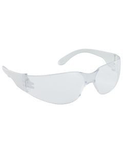 SAS Safety 100-pk of NSX Clear Temple High-Impact Poly Clear Lens Safe Glasses