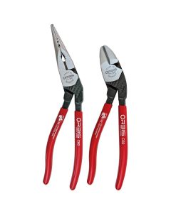 KNP9K008097US image(1) - KNIPEX Orbis 2-Piece Angled Pliers Set