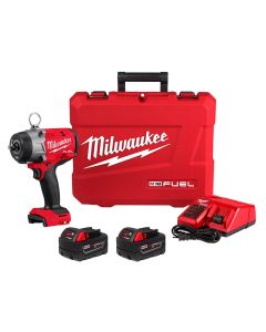 MLW2966-22 image(0) - Milwaukee Tool M18 FUEL 1/2" High Torque Impact Wrench w/ Pin Detent Kit