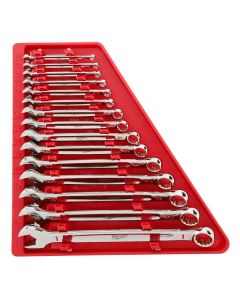 MLW48-22-9415 image(1) - Milwaukee Tool 15pc Combination Wrench Set - SAE