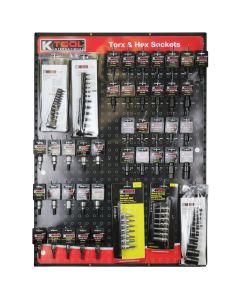 KTI0811 image(1) - K Tool International Torx & Hex Socket Bit Display