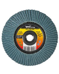 FOR71924 image(0) - Double Sided Flap Disc, 60/120 Grits, 4-1/2 in
