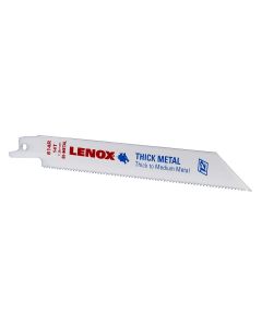 Lenox Tools Reciprocating Saw Blades, 614R, Bi-Metal, 6 in. Lo