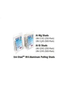 HSA1242 image(0) - H&S AutoShot M4 Aluminum Pulling Studs Al-Si 250-Pack