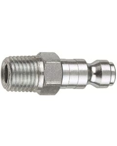 AMFCP1-10 image(0) - 1/4" Coupler Plug with 1/4" Male thread Automotive T Style- Pack of 10