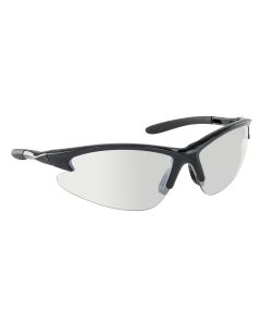 SAS Safety DB2 Safe Glasses w/ Black Frame and Indoor/Outdoor Lens in Polybag