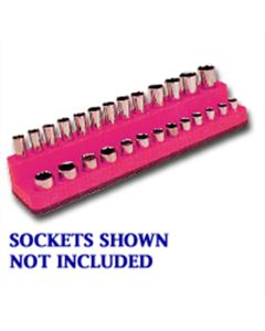Mechanic's Time Savers 1/4 in. Drive Magnetic Hot Pink 4 to 14 mm Socket