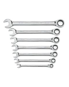 KDT9417 image(1) - GearWrench WRENCH RATCHING COMB. SET METRIC 7 PC GEARWRENCH