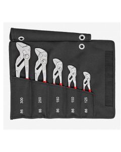 KNIPEX 5 Pc. Pliers Wrench Set in a Tool Roll