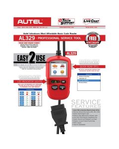 AULAL329 image(2) - Autel AUTOLINK AL329 &hyphen; ENGINE CODE READER