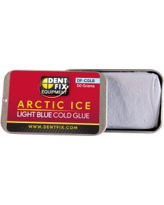 DENDF-CGLB image(0) - Arctic Ice Light Blue Cold Glue DF-CGLB is great for quickly and safely moving large areas of metal. The Arctic Ice Cold Glue is recommended when maximum adhesion is desired, with an extra adhesion force around 20-30% compared to Mam