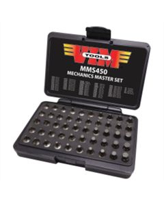 VIM TOOLS VIM Tools 50-Piece Mechanic's Master Set, 1/4 in. Square Drive