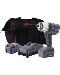 IRTW7152-K22 image(1) - Ingersoll Rand 20V High-torque 1/2" Cordless Impact Wrench Kit, 1500 ft-lbs Nut Busting Torque, 2 Batteries and Charger