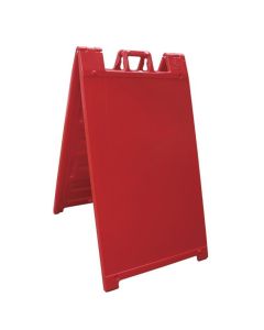 Chaos Safety Supplies A-Frame Advertisement Marketing Sign Red