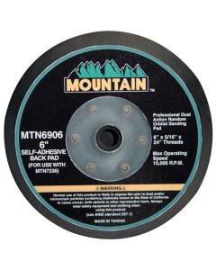 Mountain 6" PSA PAD 6 MOUNTING HOLES