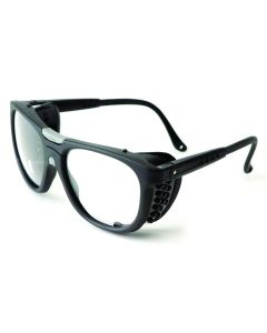 Sellstrom - Safety Glasses - B5 Series - Clear Lens - Black Frame - Hard Coated - Clear Side Shield