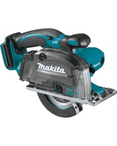 MAKXSC03Z image(0) - Makita 18V LXT&reg; Lith-Ion Cordless 5-3/8" Metal Cutting Saw w/ Electric Brake and Chip Collector (Tool Only)