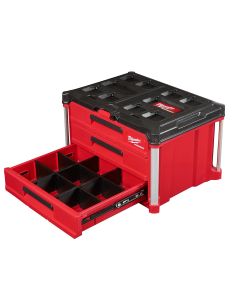 MLW48-22-8443 image(1) - Milwaukee Tool PACKOUT 3-Drawer Tool Box